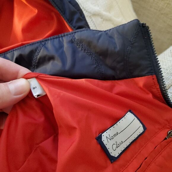 Dolce & Gabbana Kids Down Puffer Jacket - size 2 in Navy/Red - Picture 13 of 16